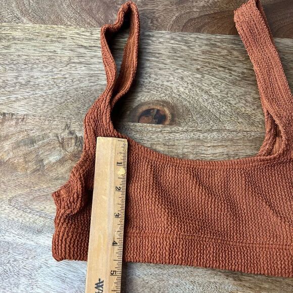 Good American Always Fits scoop bra top in chai 3/4  (Large/ XL) - Picture 4 of 5